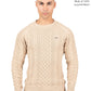 CORBY CABLE KNIT SWEATER (FW24-25) - BEIGE