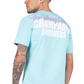 CHAMPAGNE SHOWERS T-SHIRT (SS24) - LIGHT BLUE