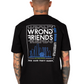 Wrong Friends Abu Dhabi T-Shirt zwart 6